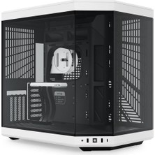 Esplendor Hyte Y70 Panda Temperli Cam USB 3.2 E-Atx Dual Chamber Mid Tower Gaming Kasa (CS-HYTE-Y70-BW)