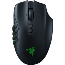 Esplendor Razer Naga V2 Pro Kablosuz Oyun Faresi: Değiştirilebilir Yan Plaka W/2, 6, 12 Düğme Yapılandırmaları - ODAK+20K Dpı Optik Sensör - En Hızlı Oyun Fare Anahtarı - Chroma Rgb Aydınlatma