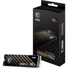 Esplendor Msı Spatıum M452 Pcıe 4.0 Nvme M.2 500GB SSD