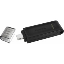 Esplendor Kingston Datatraveler 70 USB Type-C 64GB Flash BELLEK-DT70/64GB