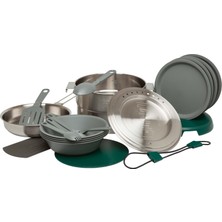 Esplendor Stanley Adventure Full Kitchen Pişirme ve Yemek Seti 3.5 Litre - Paslanmaz Çelik | Paslanmaz Çelik