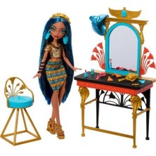 TeknoKapsül Monster High Cleo'nun Havalı Bakım Günü Oyun Seti HXH96