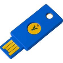 Esplendor Yubico Security Key Nfc - Two Factor Authentication USB And Nfc Security Key, Fits Usb-A Ports And Works With Supported Nfc Mobile Devices – Fıdo U2F And Fıdo2 Certified - More Than A Password, Mavi