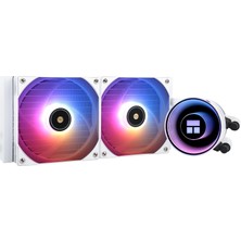 Esplendor Thermalright Frozen Notte 240 Whıte Argb Su Soğutma Cpu Soğutucu, 240 Beyaz Cpu Soğutucu Özellikleri, Çift Pwm Fanlar, S-Fdb V2 Rulmanlar, Amd/am4 Am5, Intel Lga 1700/1150/1151/1200/2011 Için Uygun