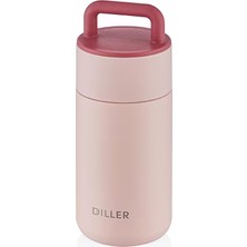 Esplendor Dıller Paslanmaz Çelik Termos Pembe 350 ml Taşınabilir