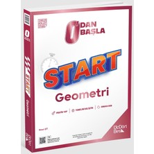 ÜçDörtBeş Yayınları 2027 0'dan Başla Start Geometri Soru Bankası