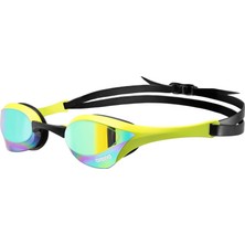 Esplendor Arena Unisex Cobra Ultra Swipe Yarış Yüzme Gözlüğü Erkekler ve Kadınlar Için Kaydırmalı Buğu Önleyici Teknoloji Polikarbonat Ayna Lens, Zümrüt/siber Kireç