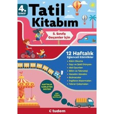 Tudem Yayın Grubu 4. Sınıf Tatil Kitabım 5. Sınıfa Geçenler Için