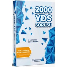 Akın Dil Eğitim 2000 Yds Sorusu