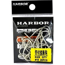 Esplendor Harbor 022195 SH57 Nati̇onal Ci̇rcle Iğne Erkek, Beyaz,no:18, 20 Pcs
