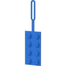 Esplendor Iq LEGO Gear 5005543 2x4 Blue Luggage Tag