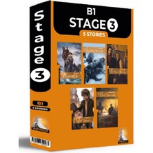 Kapadokya Yayınları Ingilizce Hikaye Stage 3 5’li Hikaye Seti Kutu Tanıtım (B1) Seviyelerinde Kare Kod Okumalı