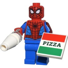 Esplendor LEGO Spider-Man 2024 Mikro Yapılar - (Day 1) - Spider-Man With Pizza Box