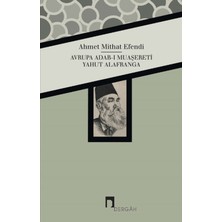 Dergah Yayınları Avrupa Adab-I Muaşereti Yahut Alafranga