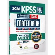 2026 Full Lisans Kpss Lisans Matematik Kara Kutu Ösym Çıkmış Soru Bankası Son 15 Yıl