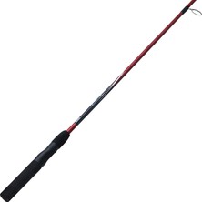 Esplendor Zebco Z-Cast Iplik Oltası, 6 Ayak 2 Parça Dayanıklı Z-Cam Olta Kamışı, Rahat Eva Çubuk Sapı, Şok Halkası Kılavuzları, Orta Güç, Kırmızı