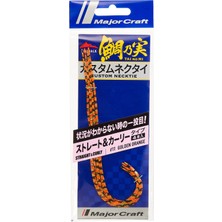 Esplendor Major Craft Red Back Single Curly Tai Rubber Nectie Tmn-C&s #011 Golden Orange