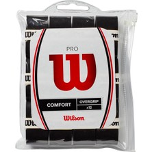 Esplendor Wılson Pro Tennis Overgrip - 12'li Paket, Siyah