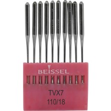 Esplendor Beıssel Beissel Tvx7 Sanayi Tipi Gömlek Kollu Makinesi Iğnesi 18/110 Numara Spı Uçlu 10 Adet (1 Paket)