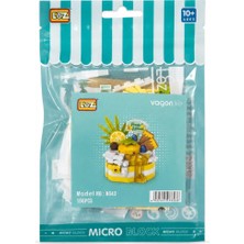 Esplendor LZ-8643 Loz Limonlu Pasta 160 Parça Block Oyuncak-Mini Poşet