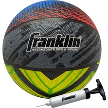 Esplendor Franklin Sports Mystic Basketbol - Kadın Basketbol - Kız Iç Mekan + Dış Mekan Basketbol - 72,4 cm Orta Lastik Basketbol - Hava Pompası Dahil