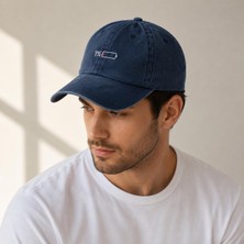 Esplendor Valkyrie Low Battery Lacivert Şapka Unisex Vintage Pamuk Ayarlanabilir Baseball Cap Tasarım Şapka