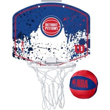 Esplendor Wilson Mini Basketbol Sepeti Nba Team Mını Hoop, Detroıt Pıstons, Plastik