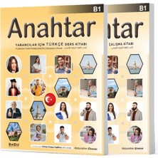 Akdem Yayınları Anahtar B1 Ders Kitabı + Çalışma Kitabı