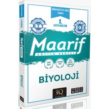 IQ Yayınları 1. Oturum Maarif Biyoloji Eğitim Serisi