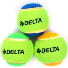 Esplendor Delta Elite Tenis Topu, 3lü, Çok Renkli