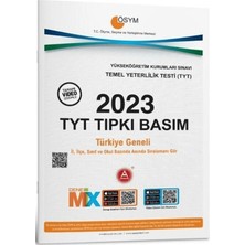 A Yayınları Tyt Tıpkı Basım Çıkmış Sorular