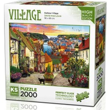 Esplendor 22525 Harbour Village 2000 Parça Puzzle -Ks Puzzle