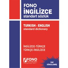 Fono Yayınları Ingilizce / Türkçe - Türkçe / Ingilizce Standart Sözlük