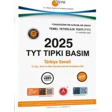A Yayınları 2025 Tyt Tıpkı Basım Çıkmış Sorular