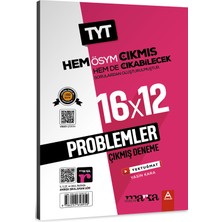 Marka Yayınları Tyt Problemler Ösym Çıkmış ve Çıkabilecek Sorulardan Oluşturulmuş 16 Deneme Sınavı Tamamı Video Çözümlü