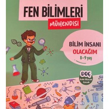 Dahi Olacak Çocuk Yayınları Fen Bilimleri Mühendisi 8 - 9 Yaş - Bilim Insanı Olacağım