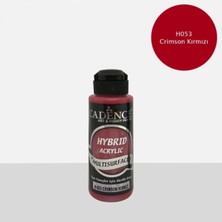 Esplendor Cadence Hibrit Multisurface Akrilik Boya, 120 Ml, H053 Kırmızı