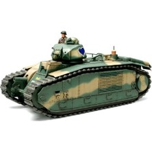 Esplendor Tamiya 1/35 French Battle Tank B1 Bis Plastik Tank Maket Kiti
