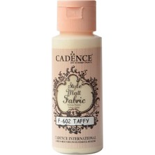 Esplendor Cadence Style Matt Fabric Kumaş Boyası, F-602 Taffy, 59ML