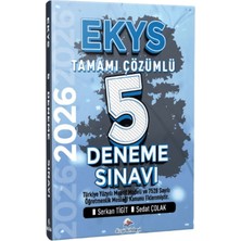 Dizgi Kitabevi 2026 Meb Ekys Müdür ve Müdür Yardımcılığı Tamamı Çözümlü 5 Deneme Sınavı