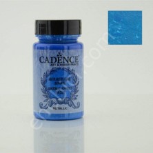 Esplendor Cadence Marble Effect Akrilik Boya, 185 Koyu Mavi Metalik, Dekoratif Mermerleme Boyası