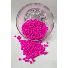 Esplendor Hobigram Neon Pembe Kum Boncuk 4 mm 1 Paket 50 Gram
