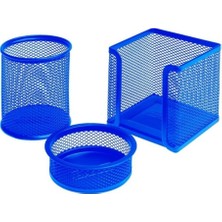 TeknoKapsül Bigpoint 403-35 Metal Perfore 3'lü Set Mavi