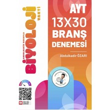 Biyoloji Vakti Ayt 13 x 30 Branş Denemesi