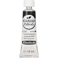 Esplendor Schmincke Horadam Aquarell Naturals Vegan Suluboya 15 ml Tüp 730 Graphite Black