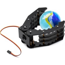 Esplendor Lk Cokoıno Arduino/ahududu Pi/microbit Dıy Için Metal Servo ile Robot Pençe, Stem Eğitimi Için Bina Robotik Kol Kelepçesi, Gençler ve Adalts Için Mekanik Kol Robot Grapper