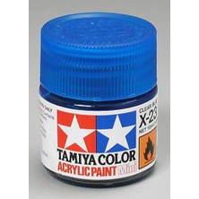Esplendor Tamiya 81523 X-23 Şeffaf Mavi 10ML Akrilik Parlak Boya Renkli Mini Şişe Modeli/item# R6SG5EB-48Q30925