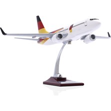 Esplendor Zek Upp Zekupp Boeing 737-800 Almanya Tasarımlı Uçak Maketi, 1/100 Ölçek Model Uçak, Havacılık Meraklıları Için Hediye, Koleksiyoner Hediyesi (Zu-Uck0