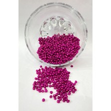 Esplendor Hobigram Mat Fuşya Kum Boncuk 4 mm 1 Paket 50 Gram