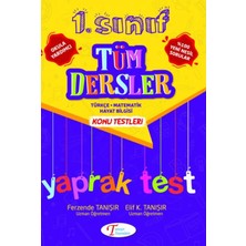 Tanışır Yayınları 1. Sınıf Tüm Dersler Konu Testleri Test